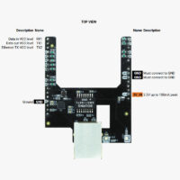 pinů Shield for Septentrio Native Ethernet