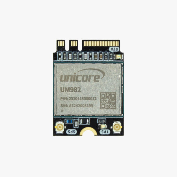 placa gnss rtk de baixo custo com banda tripla UM982 Unicore módulo em formato M.2