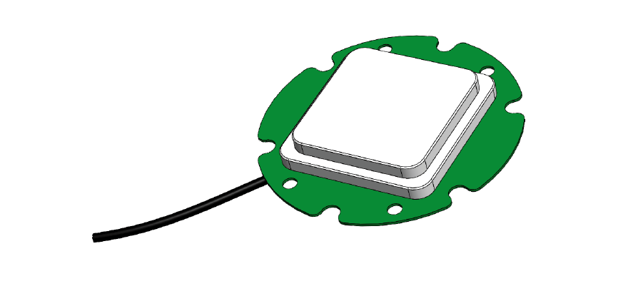 simpleRTK2B GNSS multiband OEM antenna 3D model