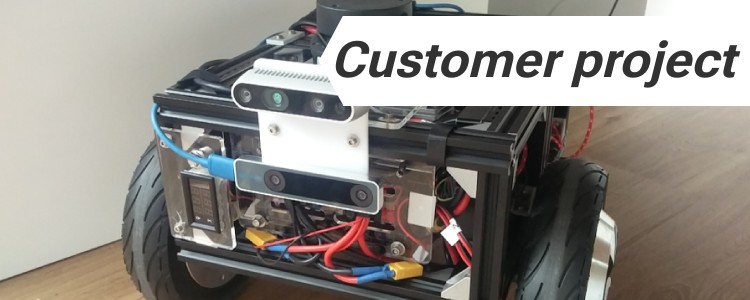 Assembly of u-blox zed-f9p simpleRTK2B Heading Starter Kit with ROS cover