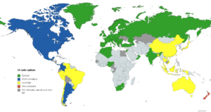 LR radio ISM frequency map