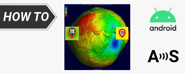 cubierta de geoide para mediciones de altura ortométrica