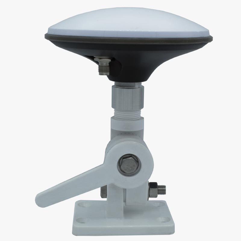 GNSS RTK marine thread adapter with stand and antenna