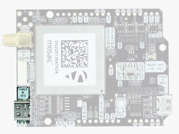 simpleRTK3B Mosaic X5 USB GPS