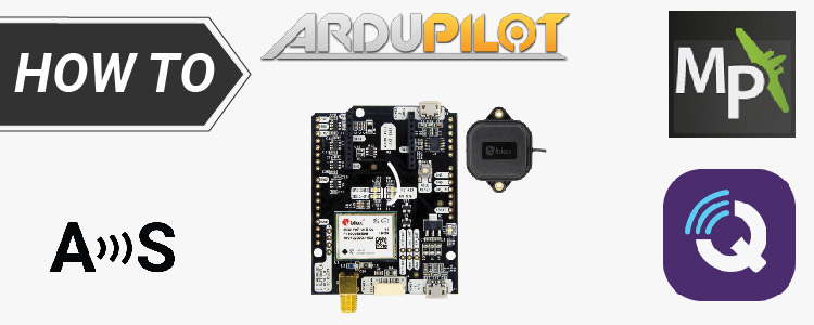 Absenden RTK Korrekturen der Basisstation an der ArduPilot-Abdeckung