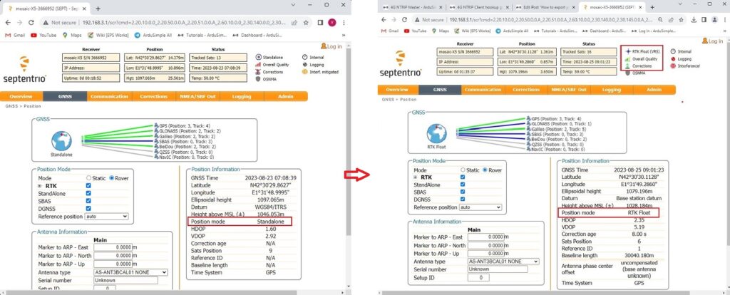 Use PointPerfect with Septentrio and non u-blox receivers17