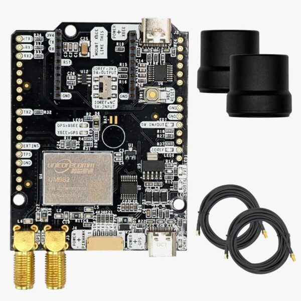 GNSS Compass Starter Kit is based on Unicore UM982 RTK receiver