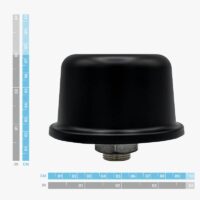 dimensions Bolt Mount Ultralight Dipole Allband GNSS Antenna GNSS rtk