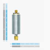 Inline GPS/GNSS Antenna Amplifier (L1/L2/L5/L6) Größe