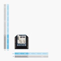Serieller Datenlogger mit microSD-Abmessungen