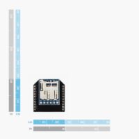 Serial Datalogger to microSD dimensiones