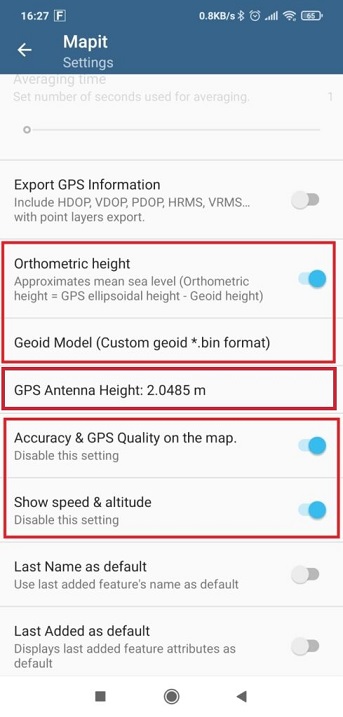 geoid for orthometric height measurements5