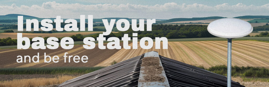 comment construire votre propre station de base et être indépendant d'Internet et de ntrip