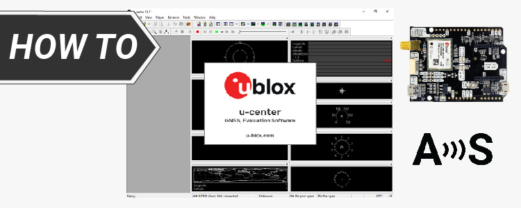 Cómo conectar, configurar el receptor GPS y actualizar el firmware con u-center