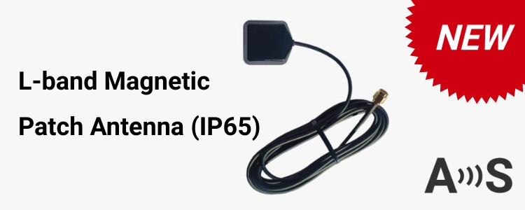 New product: low cost L-band antenna with magnetic mount