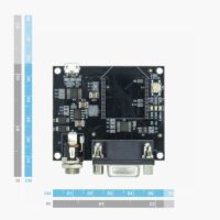 RS232 Carrier Board for XBee Plugins dimensions