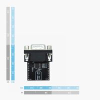 RS232 plugin dimensions