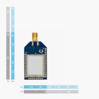 Radio module eXtra Long Range (XLR) dimensiones