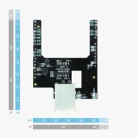 Shield for Septentrio Native Ethernet dimensiones