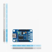 USB-C Carrier Board for XBee Plugins dimensions