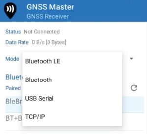 GNSS Master connectivité