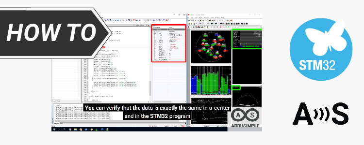 depuración de portada STM32