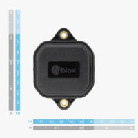 u-blox GNSS Multiband antenna ANN-MB-00 (IP67) Größe