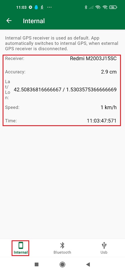 How to use ArduSimple with Field Navigator on Android device3