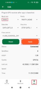 How to use ArduSimple with Field Navigator on Android device5