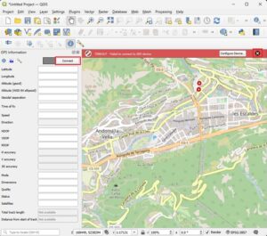 Wie verbinden ArduSimple Produkt an QGIS für Echtzeitposition26