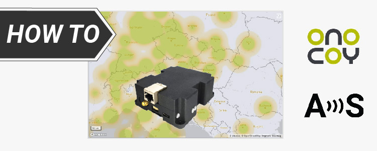 cómo configurar estaciones base onocoy con ardusimple cubierta de hardware