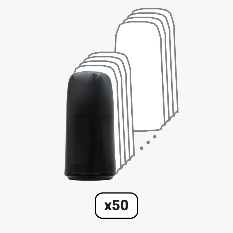 Lightweight helical GNSS Tripleband + Lband antenna (IP67) (Bulk Pack