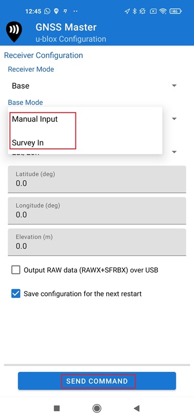 How to configure simpleRTK2B on Android smartphone8
