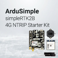 simpleRTK2B2B 4G NTRIP Starter Kit 200x200 Abdeckung
