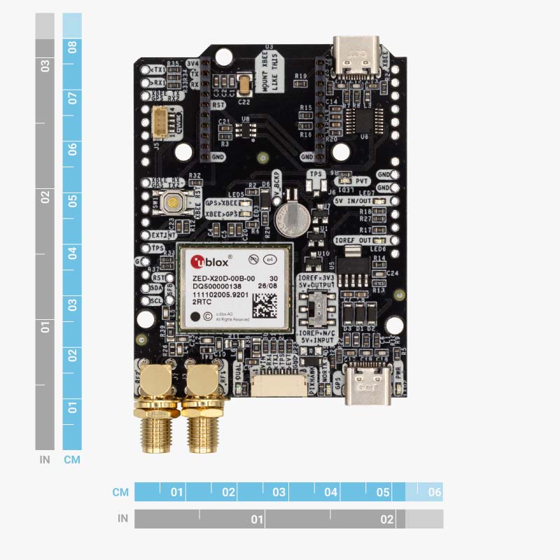 simpleRTK 4 デュアル (u-blox ZED-X20D)