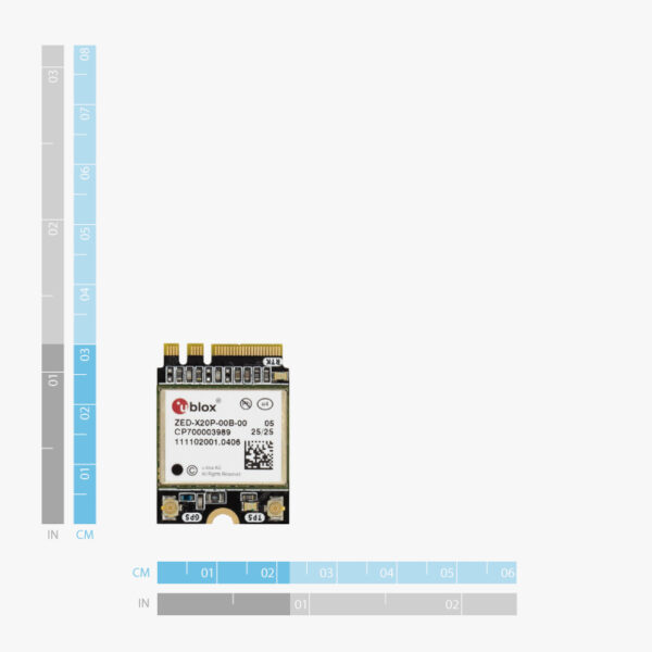 M.2 u-blox ZED-X20P - ArduSimple