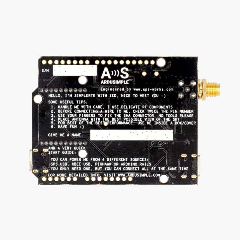 simpleRTK 4 Optimum (u-blox ZED-X20P) - ArduSimple