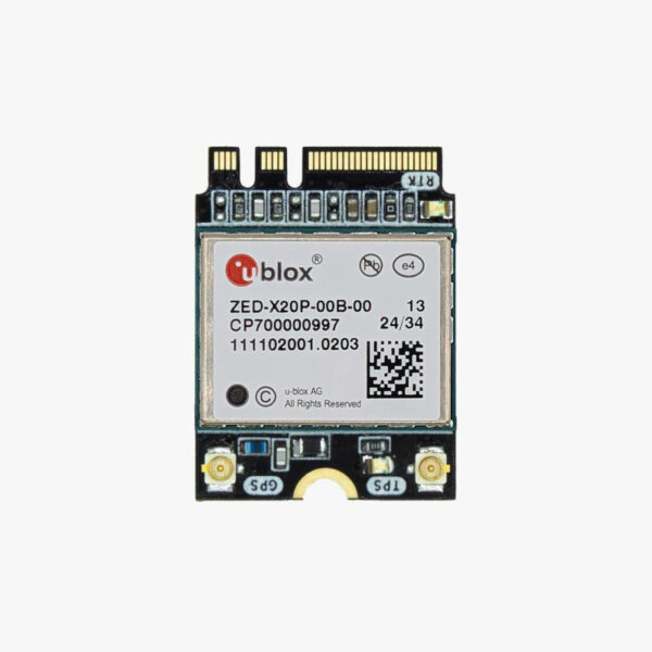 M.2 卡 u-blox ZED-X20P 全波段 GNSS 接收器