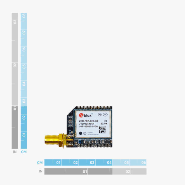 simpleRTK2B Micro (u-blox ZED-F9P or ZED-F9R) multiband