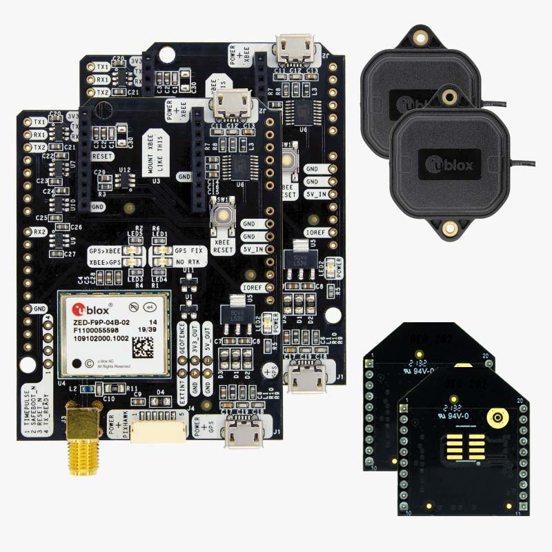 simpleRTK2B kit di partenza radio gnss rtk a medio raggio u-blox zed-f9p set di valutazione