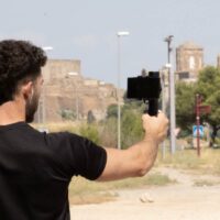 Handheld2 surveyor kit in the field