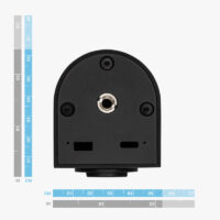 afmetingen draagbaar2 kunststof koffer bodem