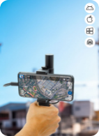 conveniente RTK Handheld Surveyor Kit