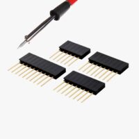 connettori arduino saldati