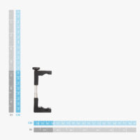 phone holder scale dimensions phone holder