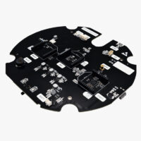 scheda madre dell'antenna intelligente in prospettiva