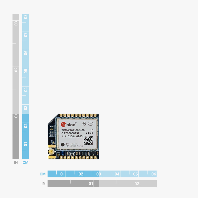 ArduSimple Micro u-blox ZED-X20P