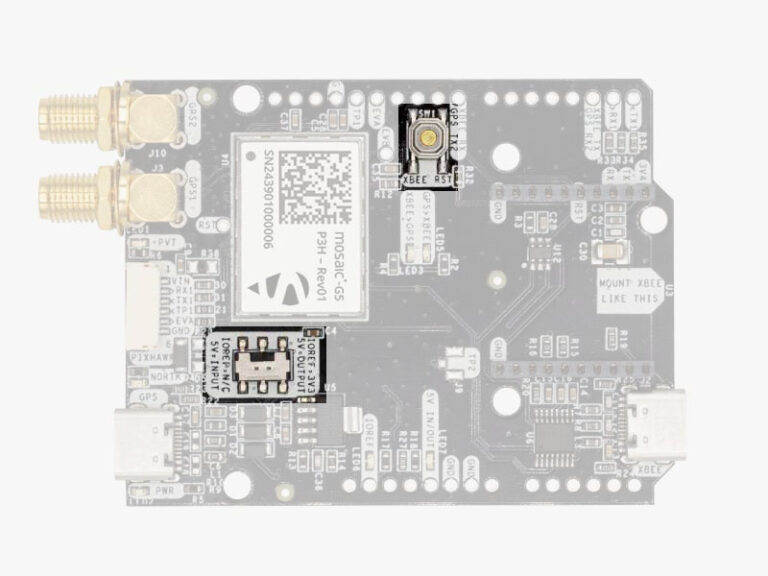 Guida di collegamento mosaic-g5 p3h simpleRTK 4 pulsanti di direzione