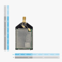 Abmessungen Funkmodul 450 MHz