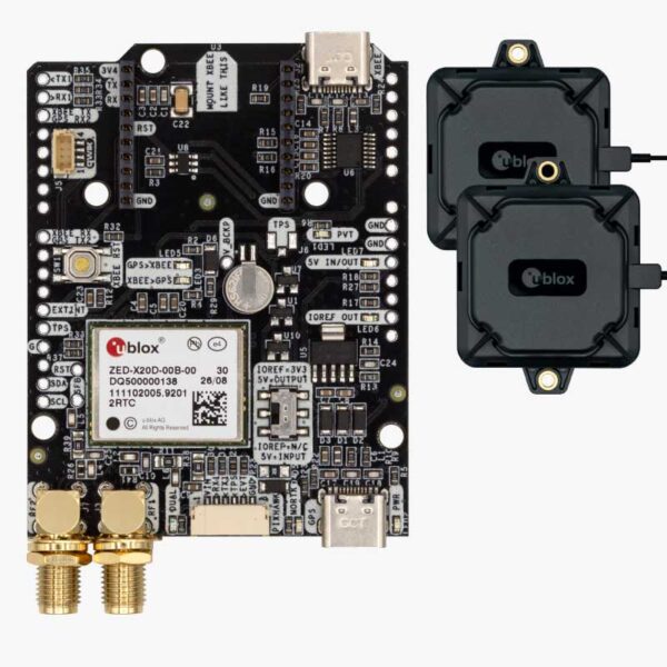u-blox ZED-X20D GPS evaluation kit simpleRTK 4 Dual – RTK Starter Kit